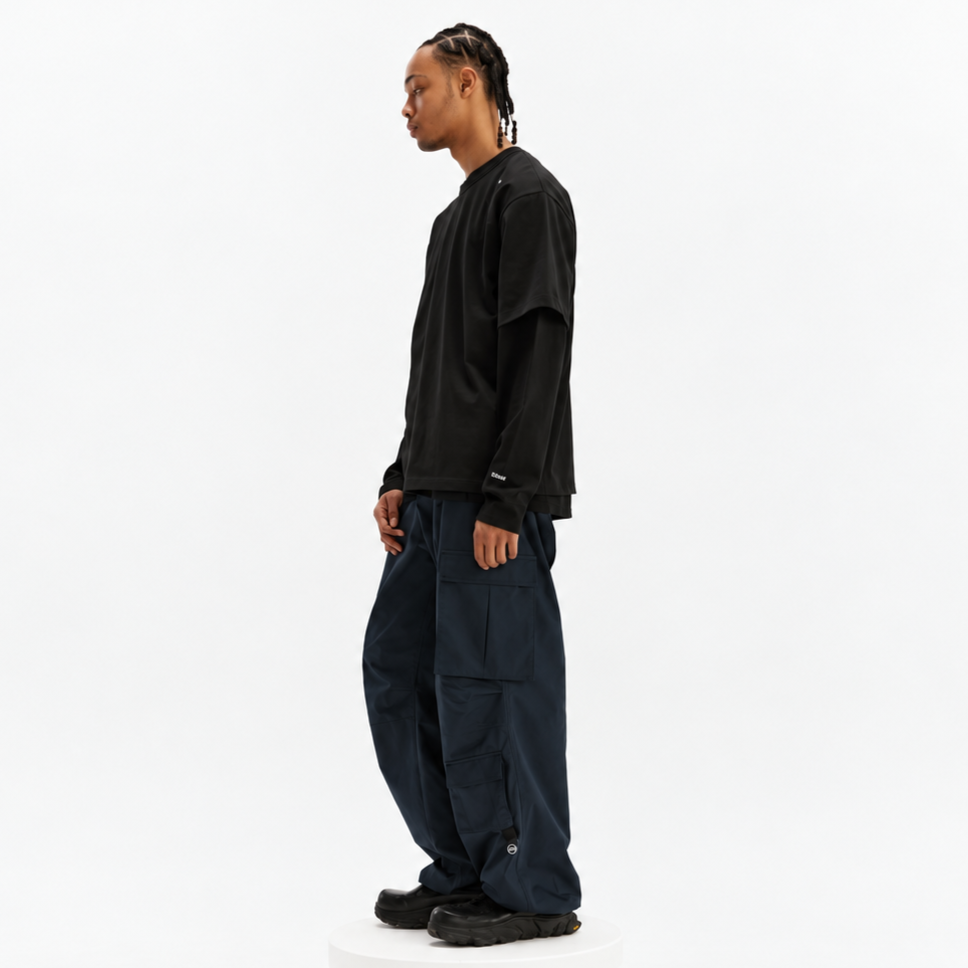 Pocket Pants-NAVY 2