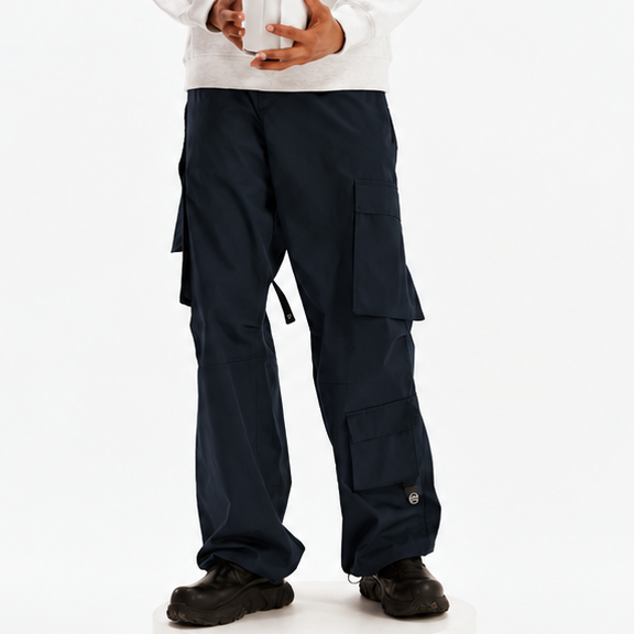 Pocket Pants-NAVY 7