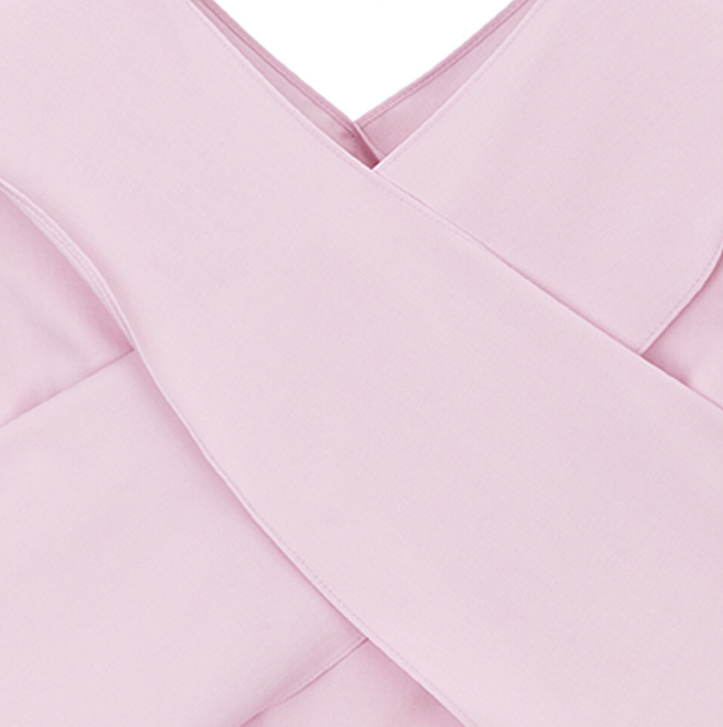 KNOTTED BLOUSE-PINK 3