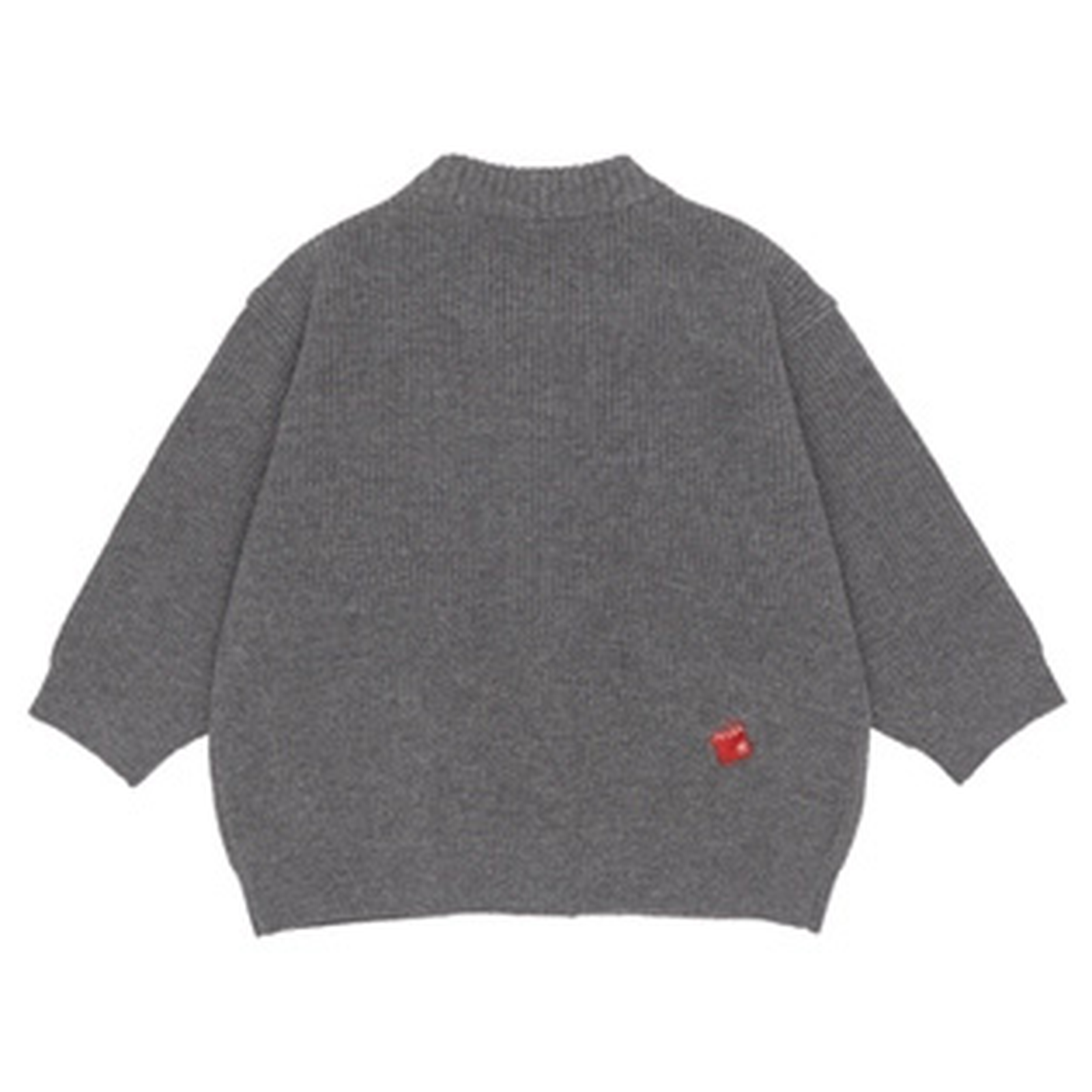 Lambswool Cardigan MELANGE GRAY 4