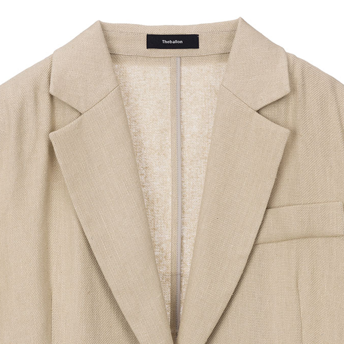SILK LINEN OVER JACKET-BEIGE 5