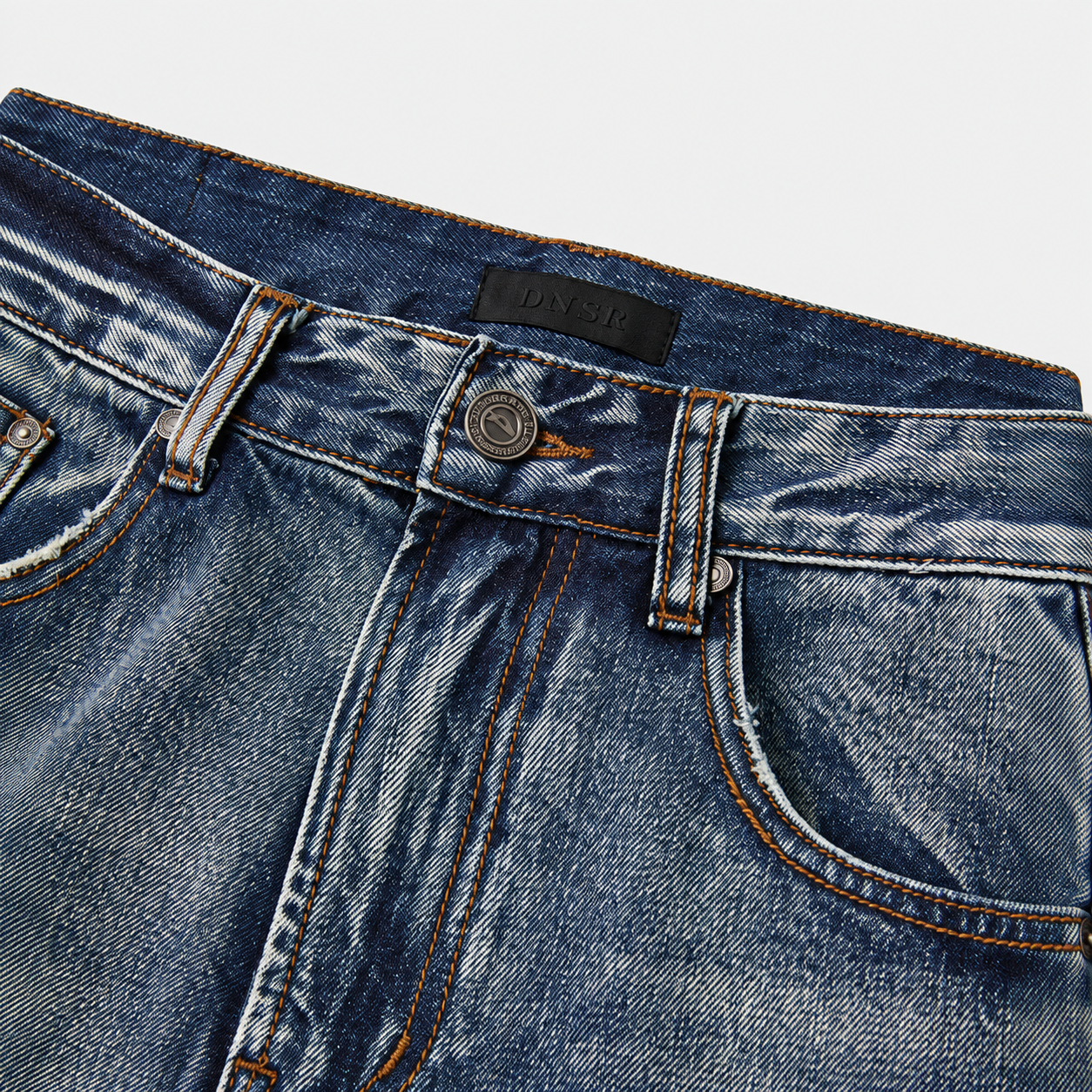Relax Wide Denim Pants-BLUE 8