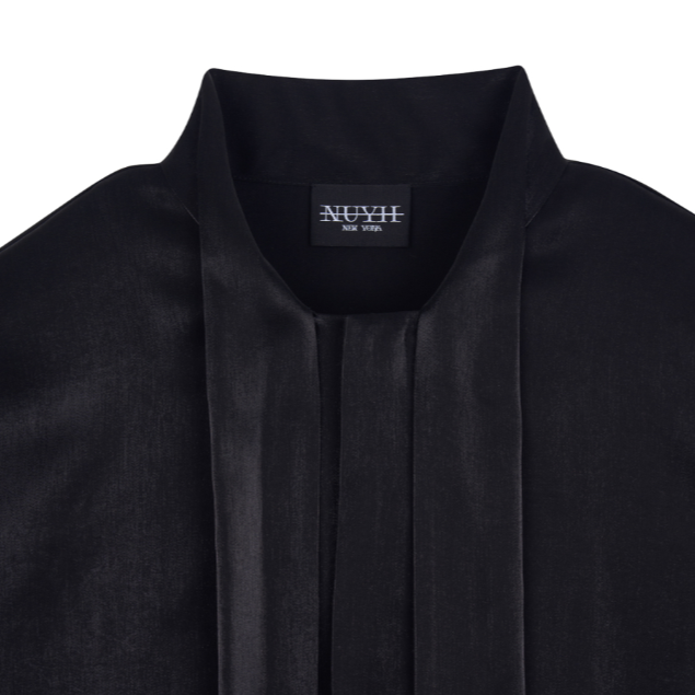VISCOSE TIE SHIRTS-BLACK 5