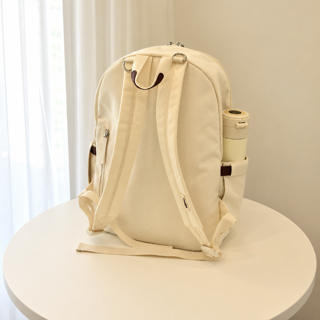 MOGU Backpack-IVORY 3