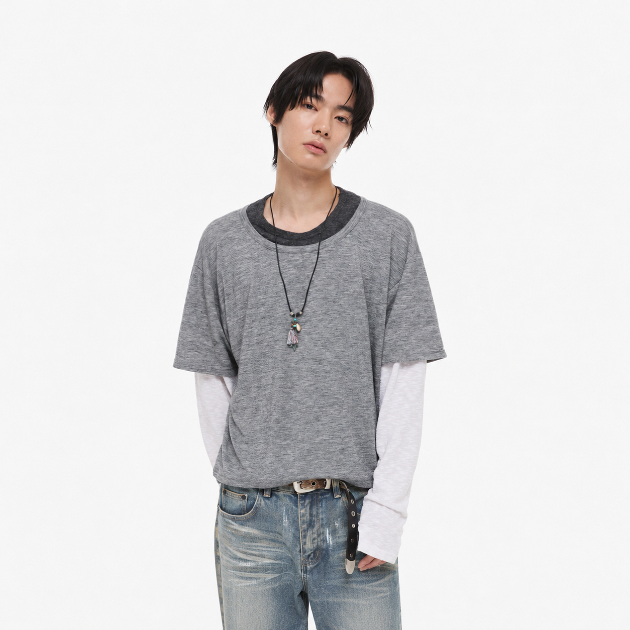 Triple Layer Long Sleeve GRAY 2