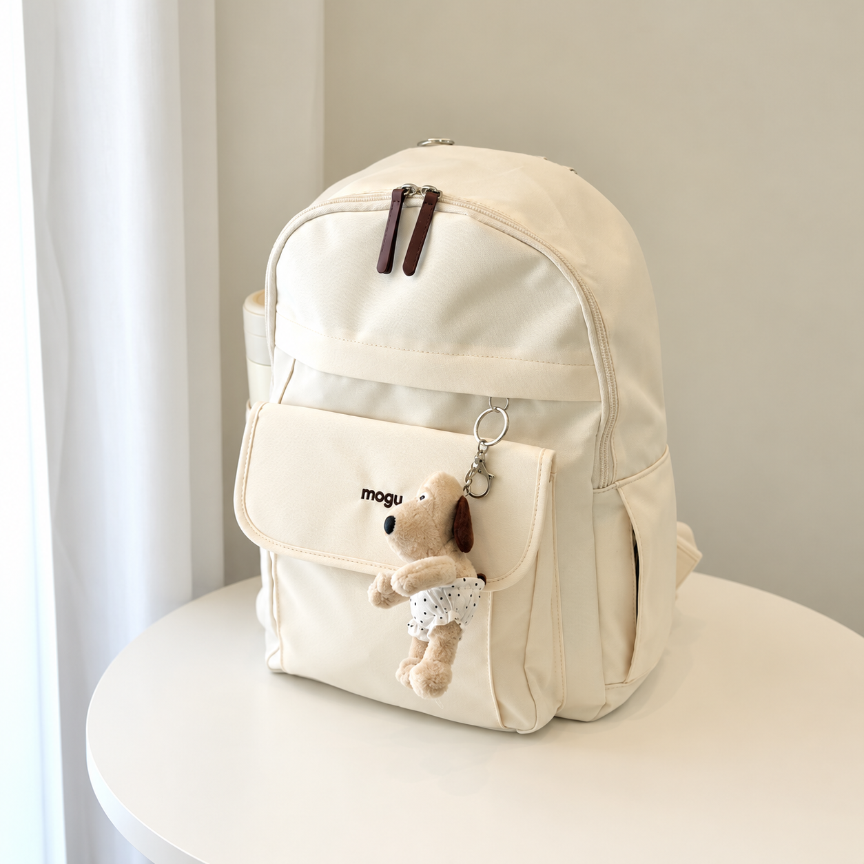 MOGU Backpack-IVORY 4