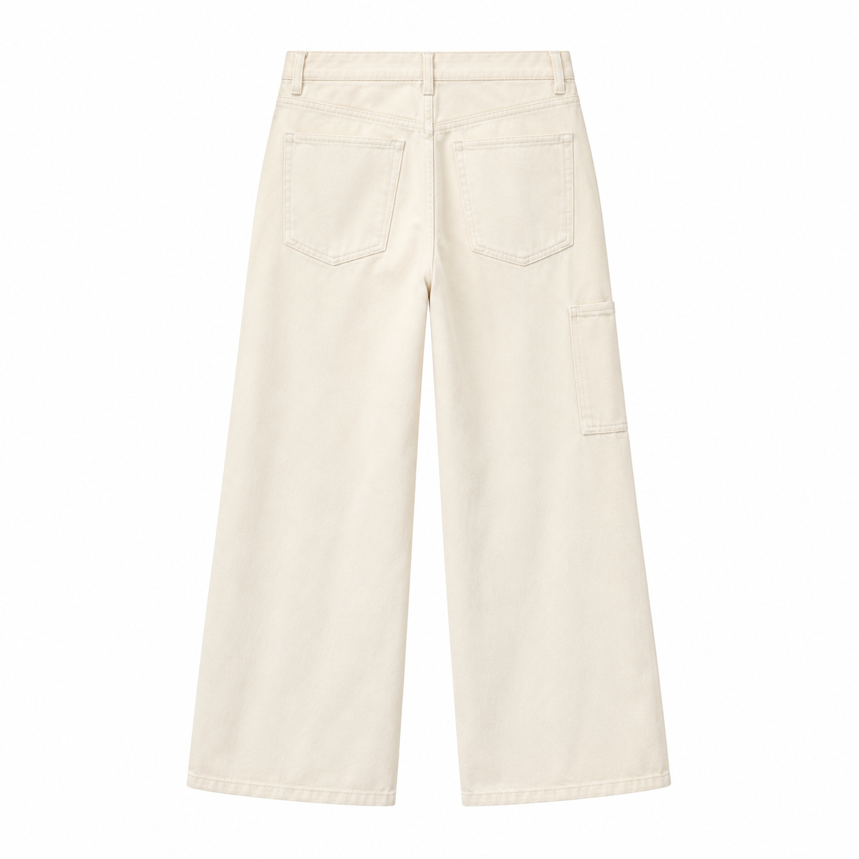 Signature Carpenter Denim Pants CREAM 5