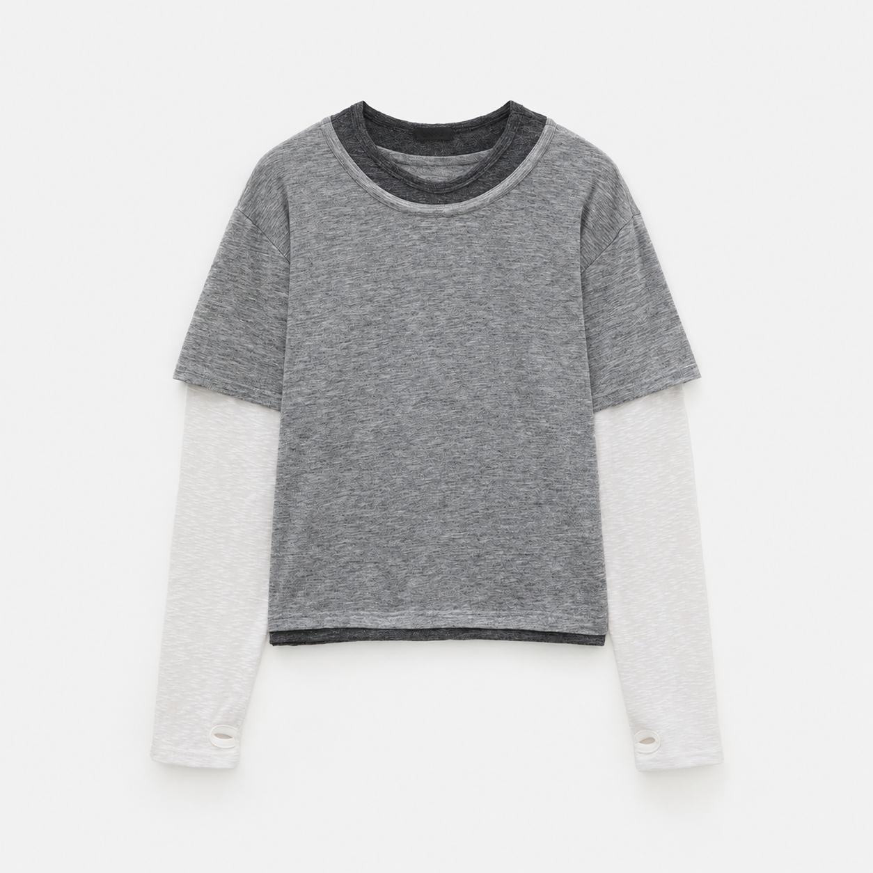 Triple Layer Long Sleeve GRAY 3
