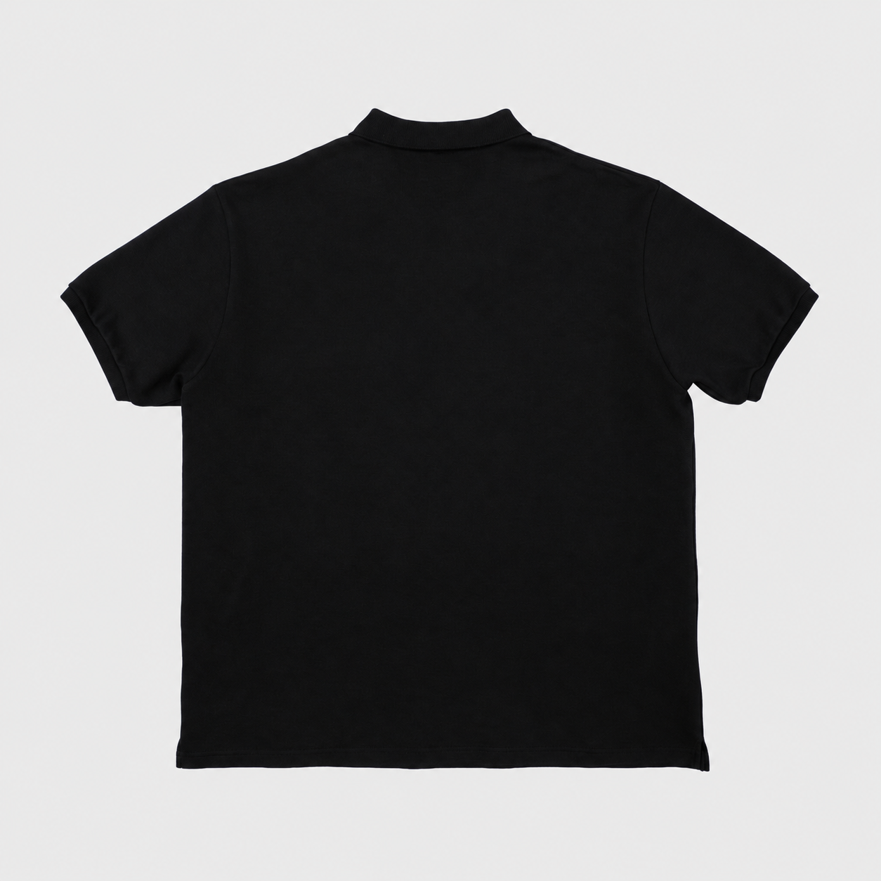 Asymmetric Pocket Oversized Polo Shirt White 5