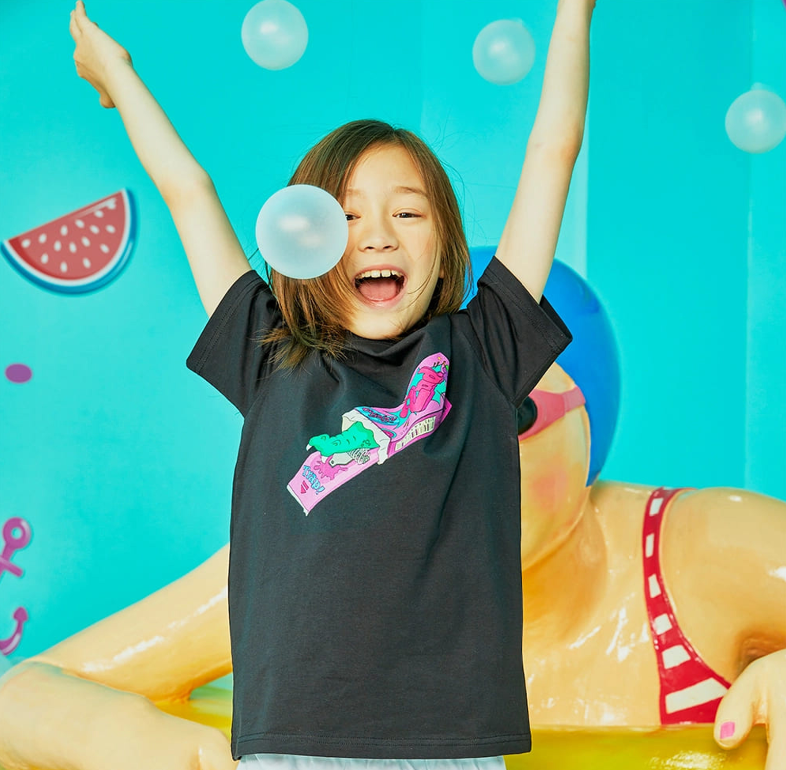 Trap Gum Toy T-Shirt Black BLACK 2