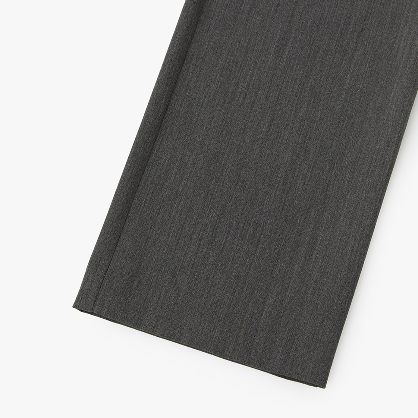 DOUBLE WAIST PANTS GRAY 7