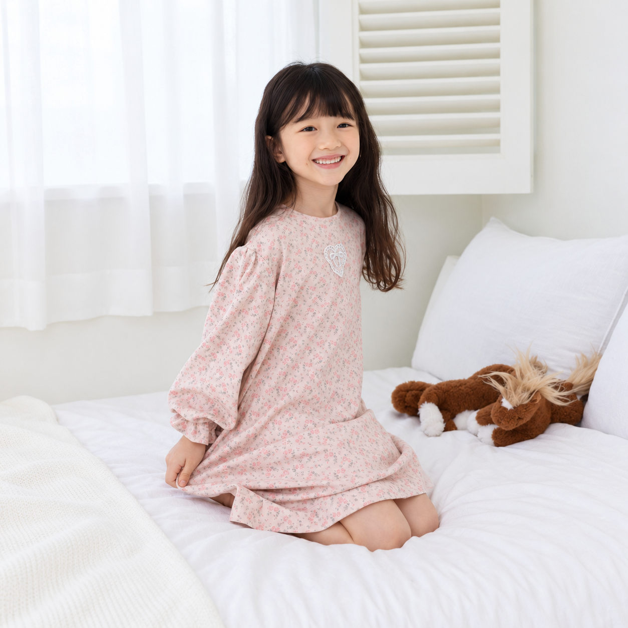 BELLE NIGHT DRESS PINK 5