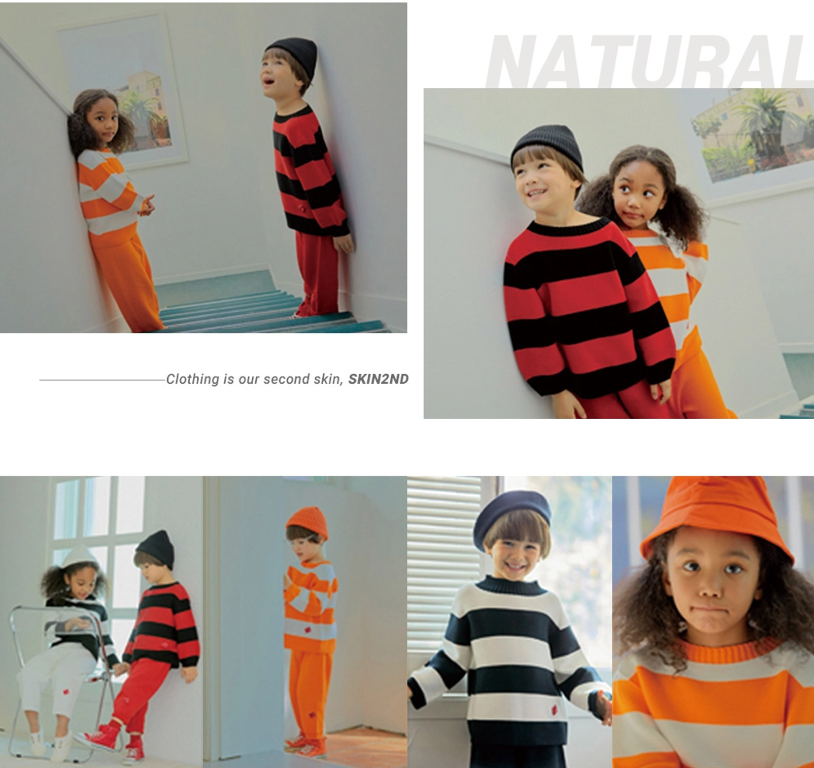 Wholegarment Stripe Cardigan YELLOW 3