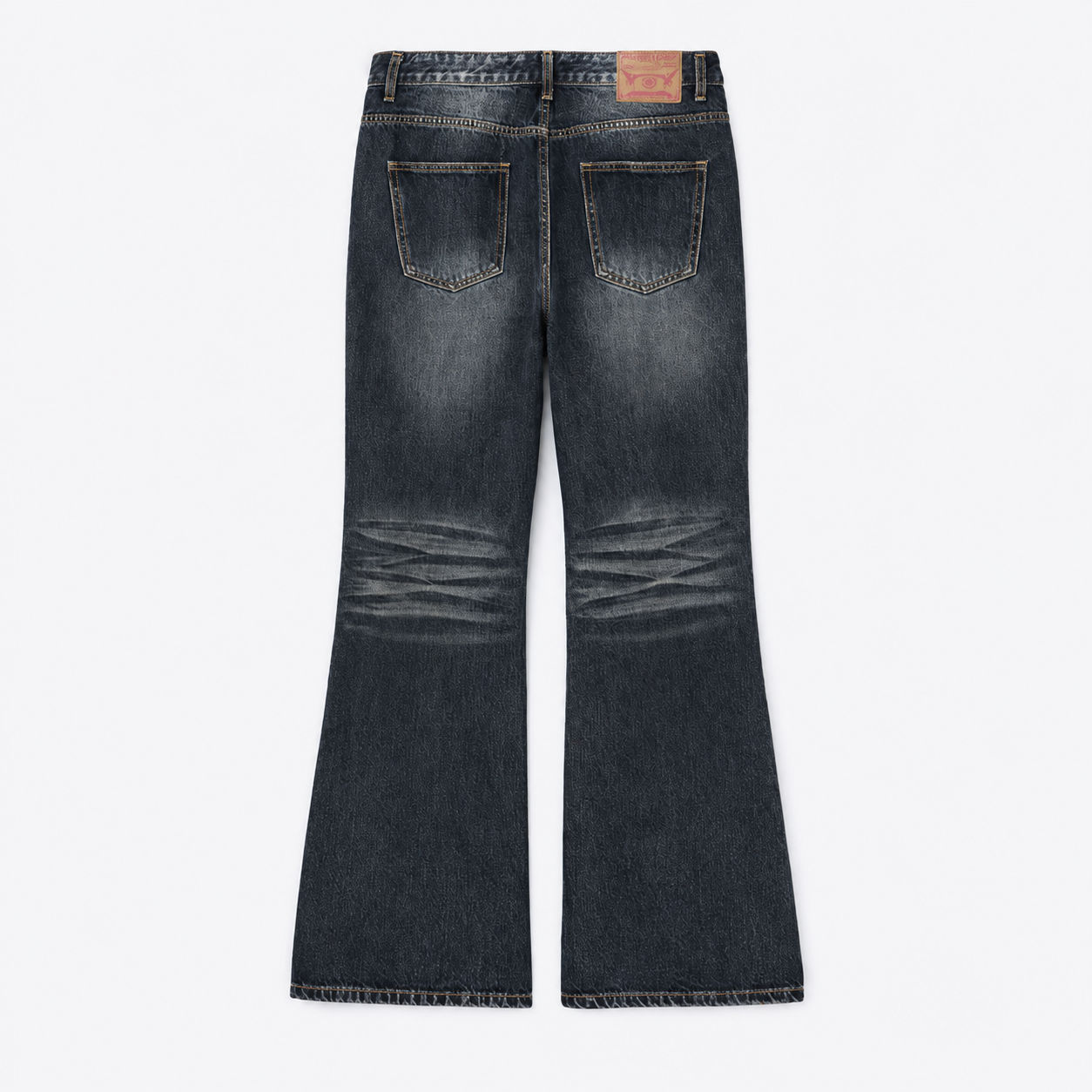 Legacy Flare Denim Pants DARK BLUE 8