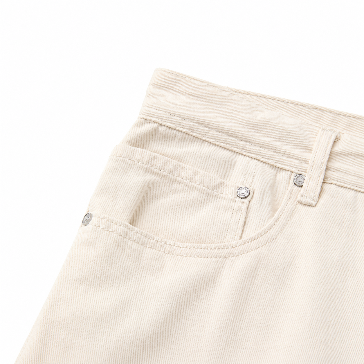 Signature Carpenter Denim Pants CREAM 6