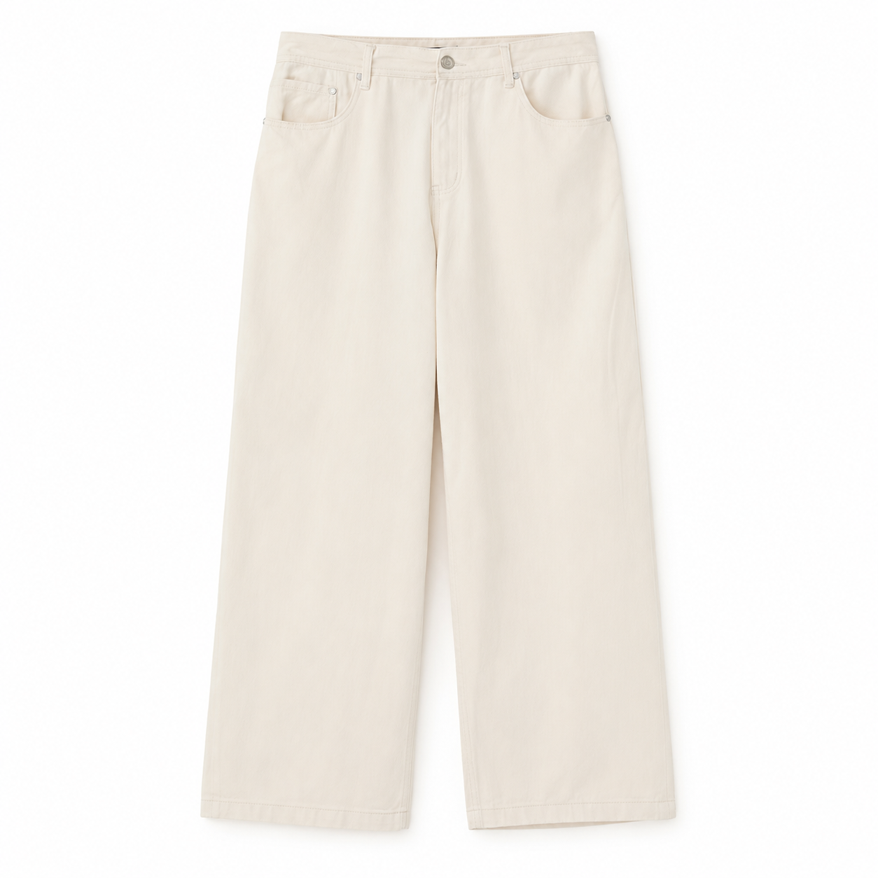 Signature Carpenter Denim Pants CREAM 4