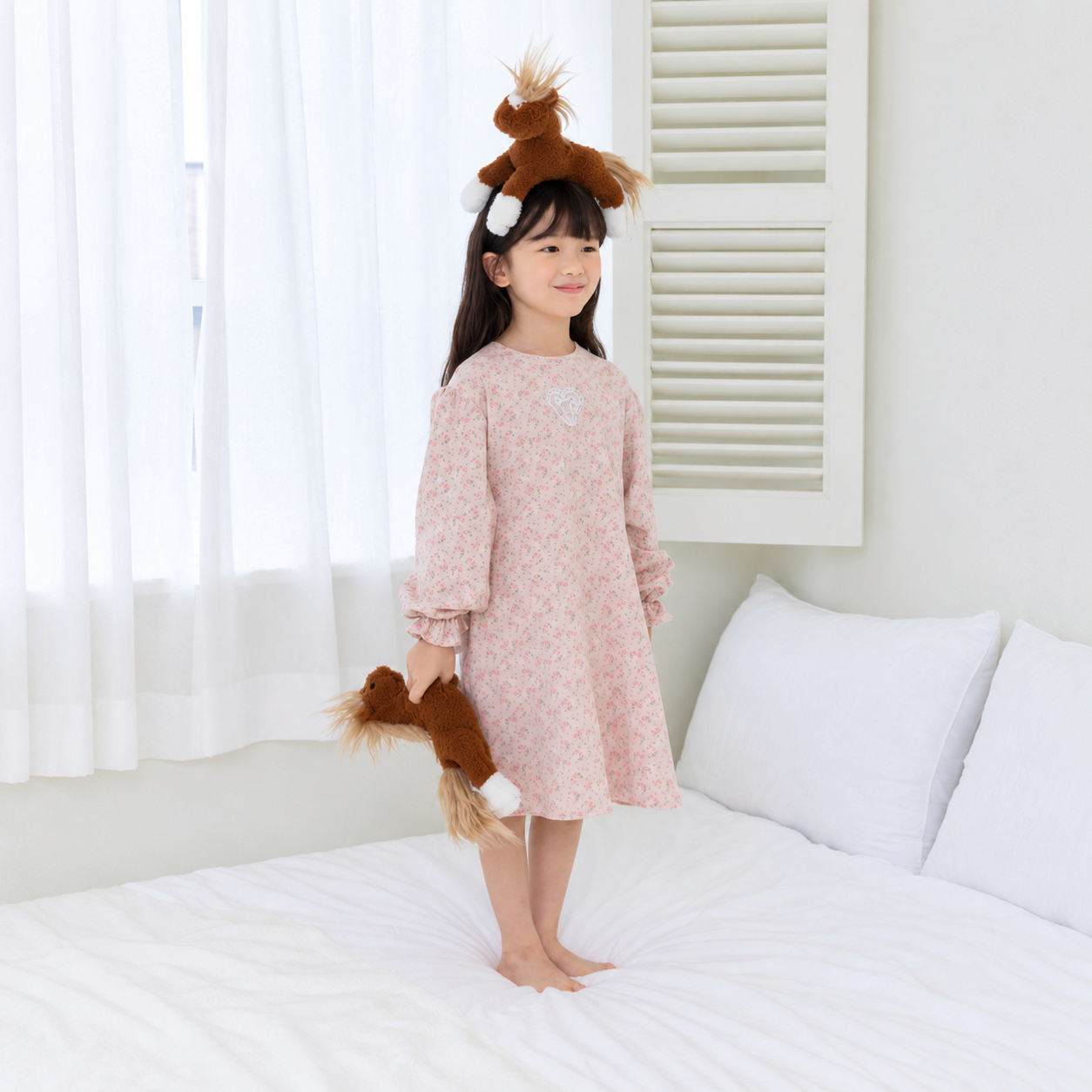BELLE NIGHT DRESS PINK 2