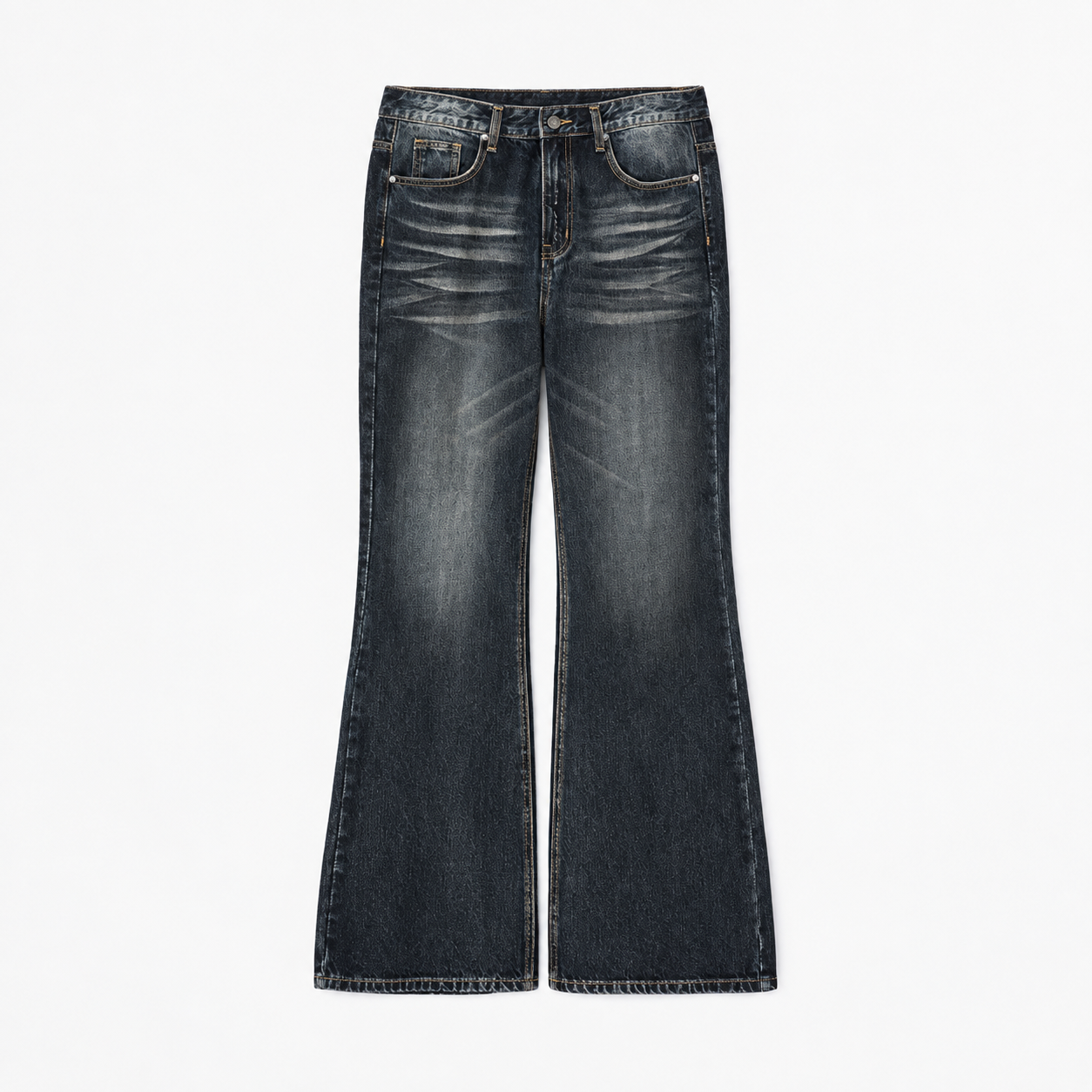 Legacy Flare Denim Pants DARK BLUE 7