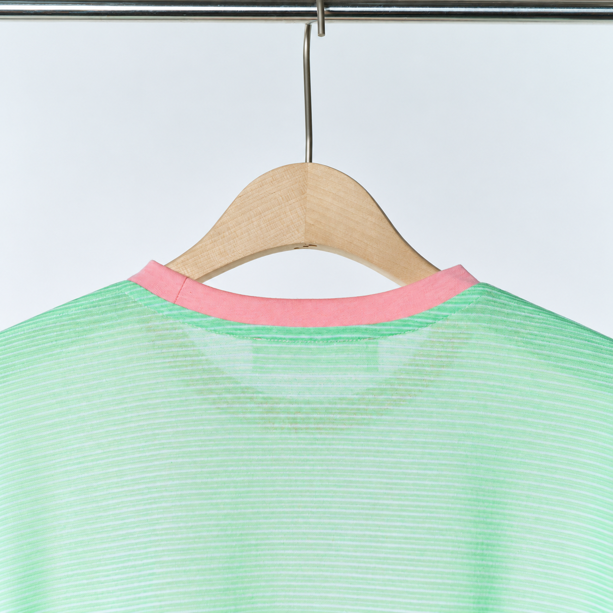 multi color block stripe t-shirt Pink 9