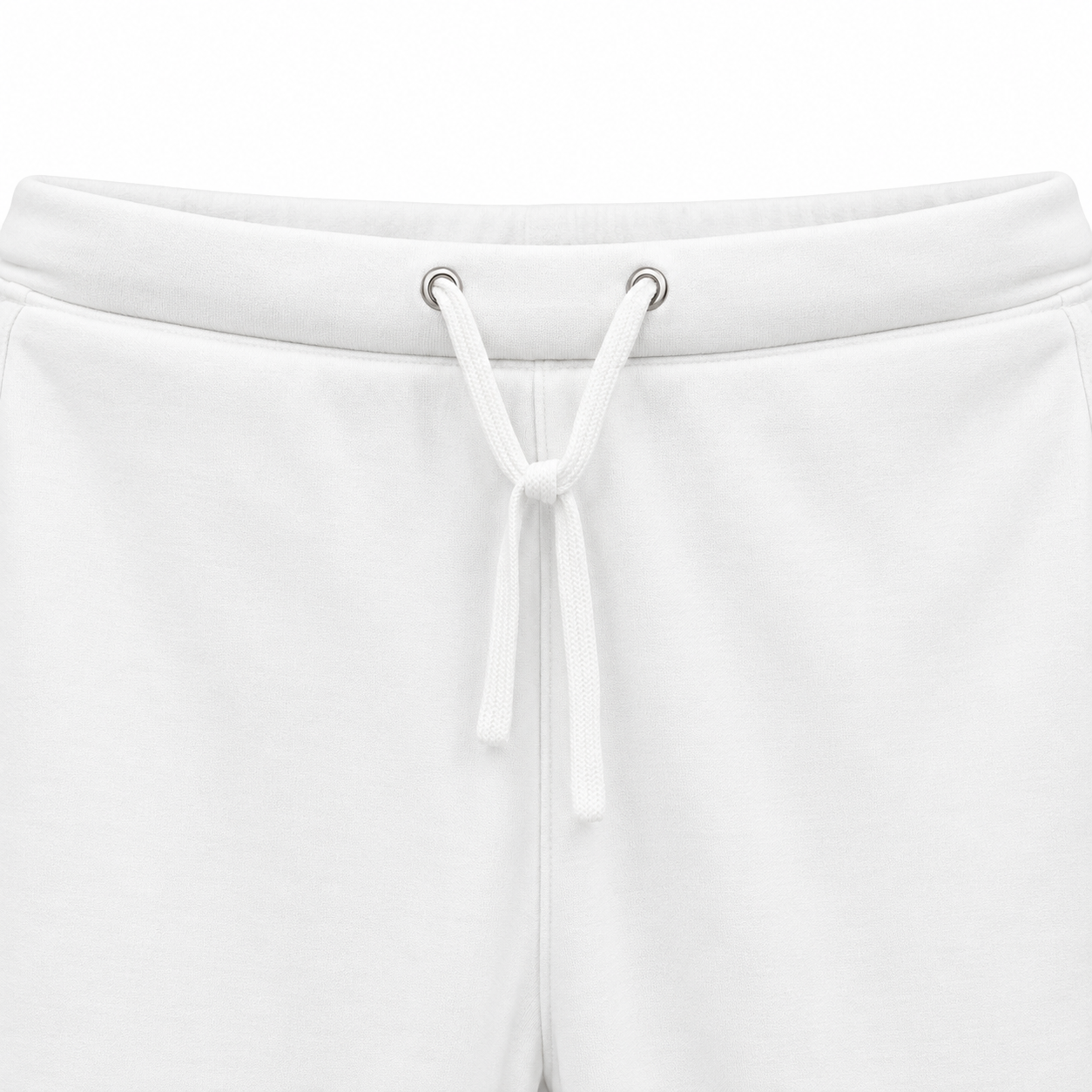 Button-Hem Georgette Slacks IVORY 2