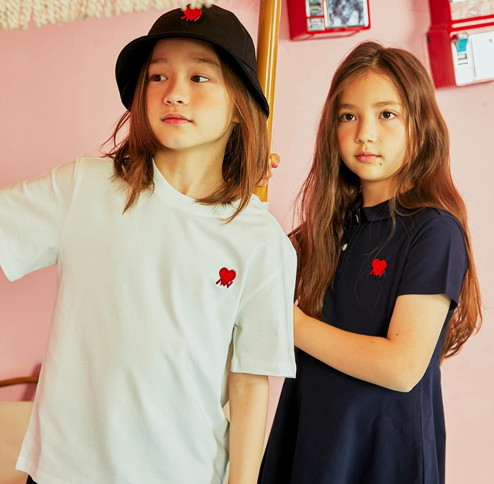 Zigzag Heart Logo T-Shirt IVORY 4