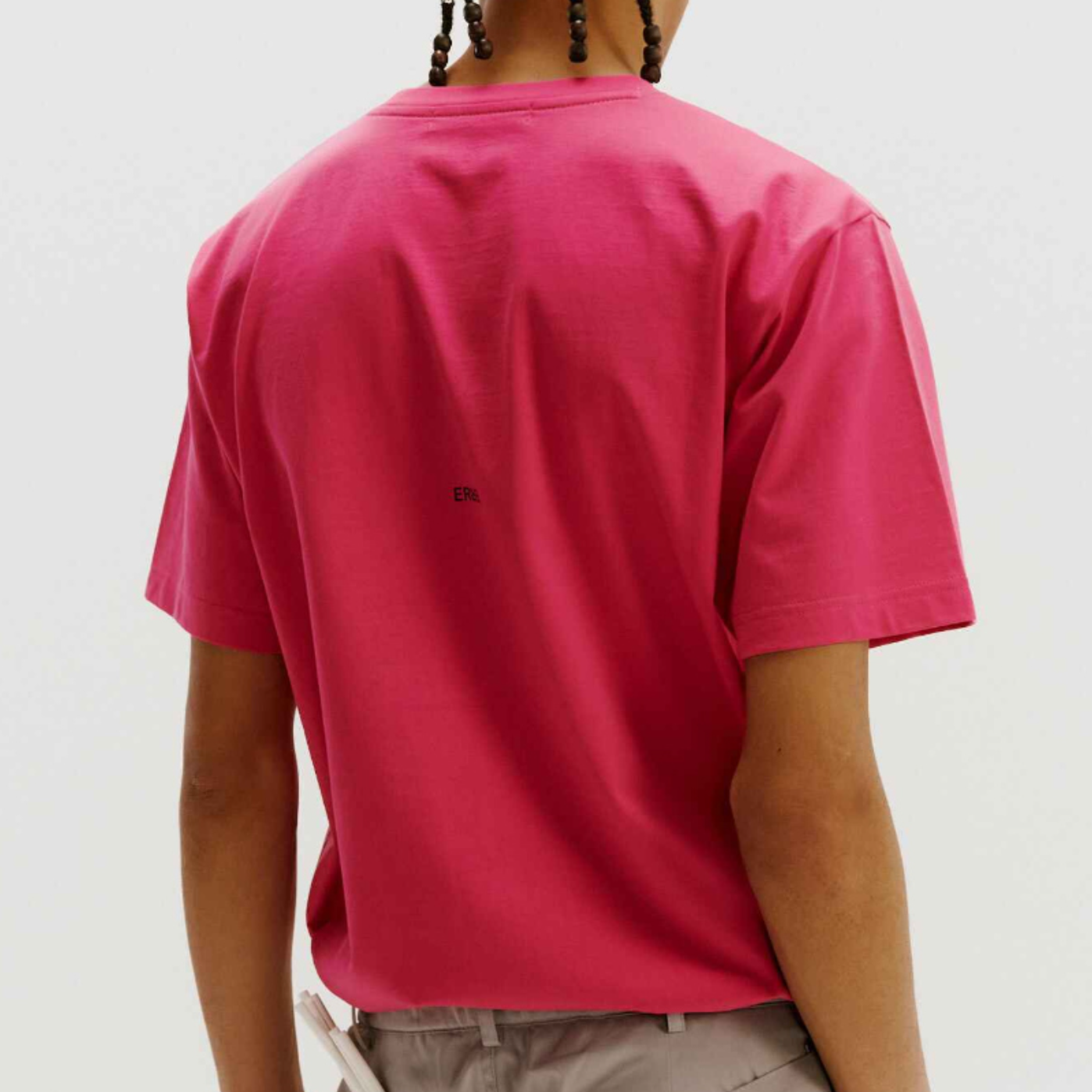 Round Neck T-Shirt-PINK 3