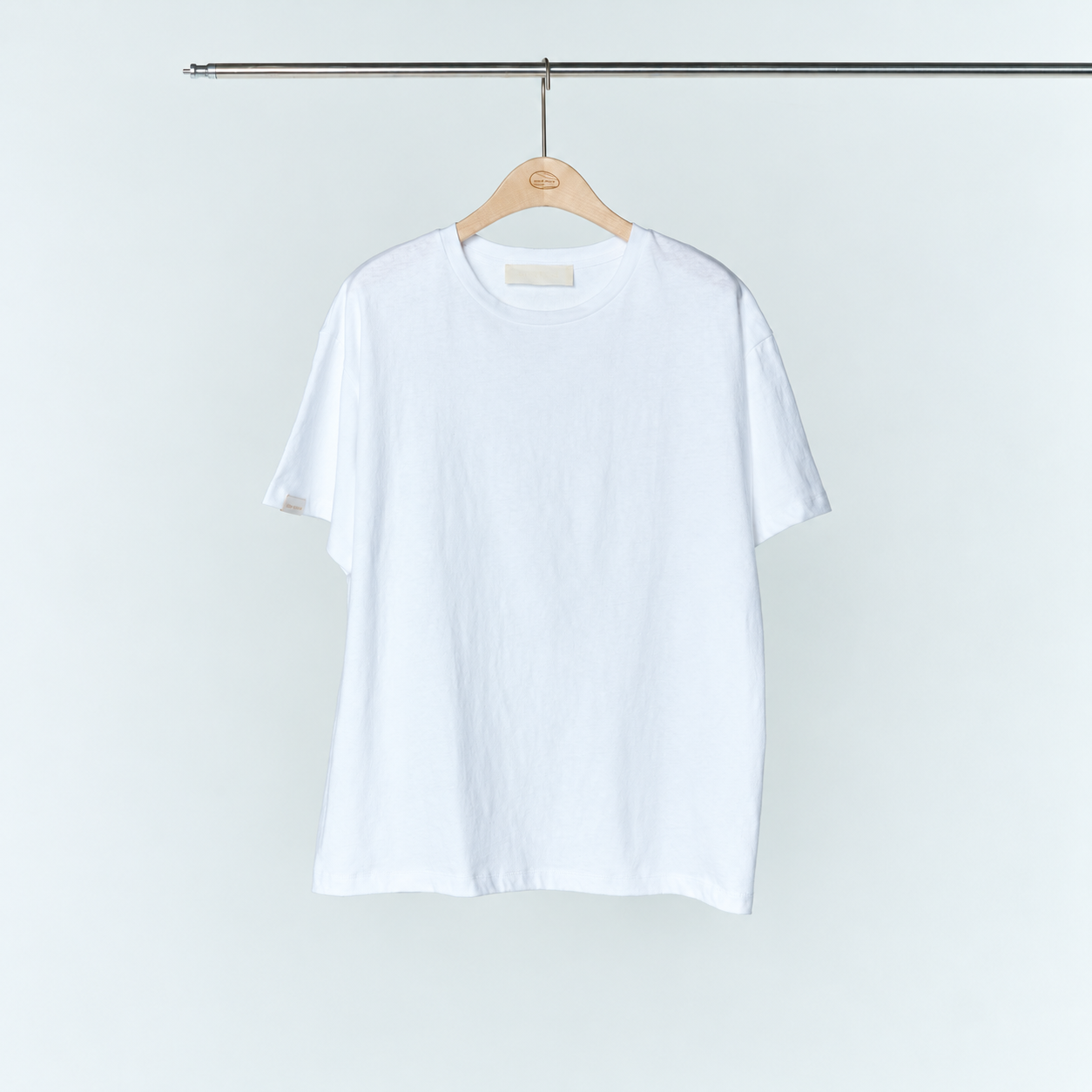 basic lettering t-shirt White 6