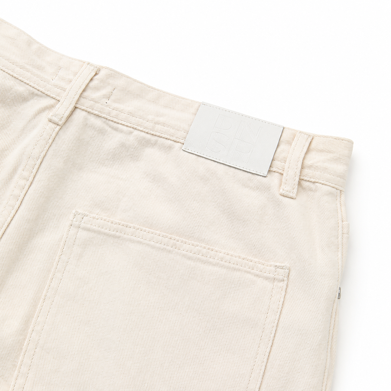 Signature Carpenter Denim Pants CREAM 7