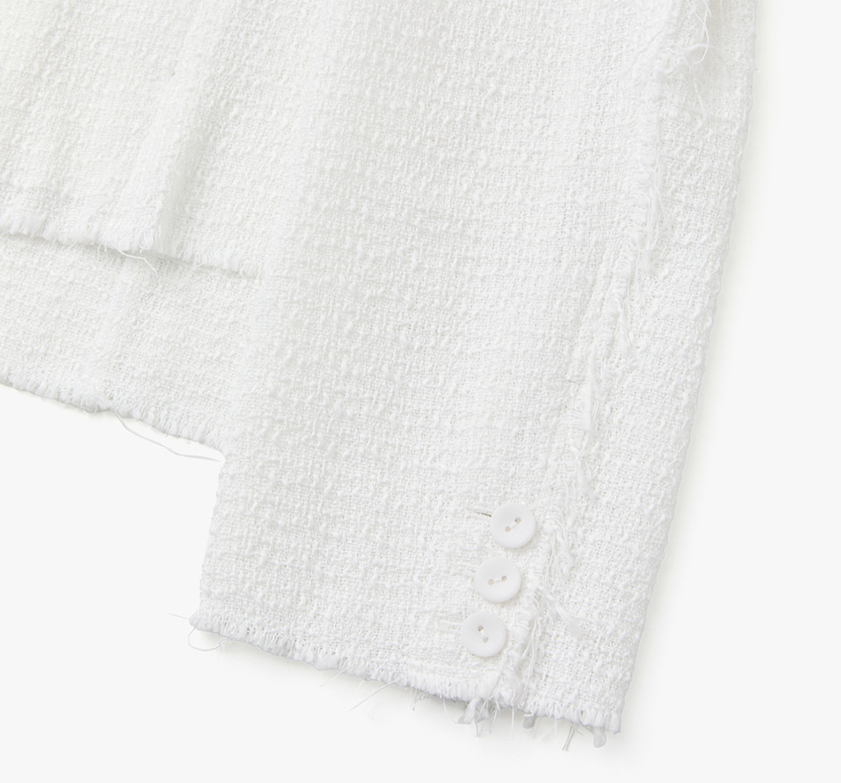 WOMEN SIDE OPEN JACKET WHITE 6