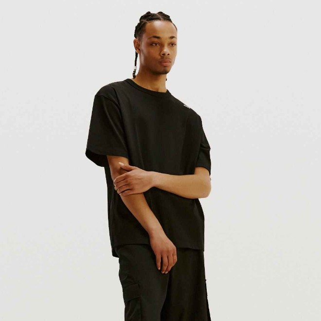 Two Crewneck T-Shirts BLACK 2