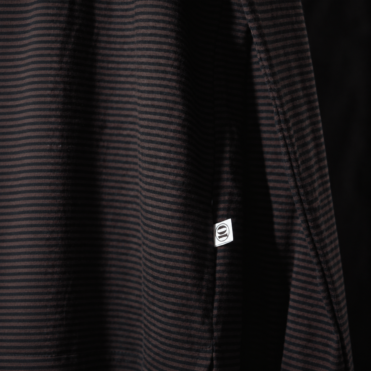 Striped Long Sleeve Tee Brown 5