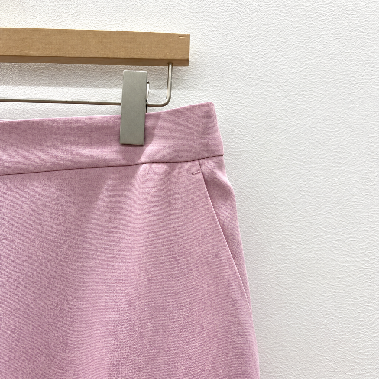 Simple Back Elasticated Slacks PINK 8