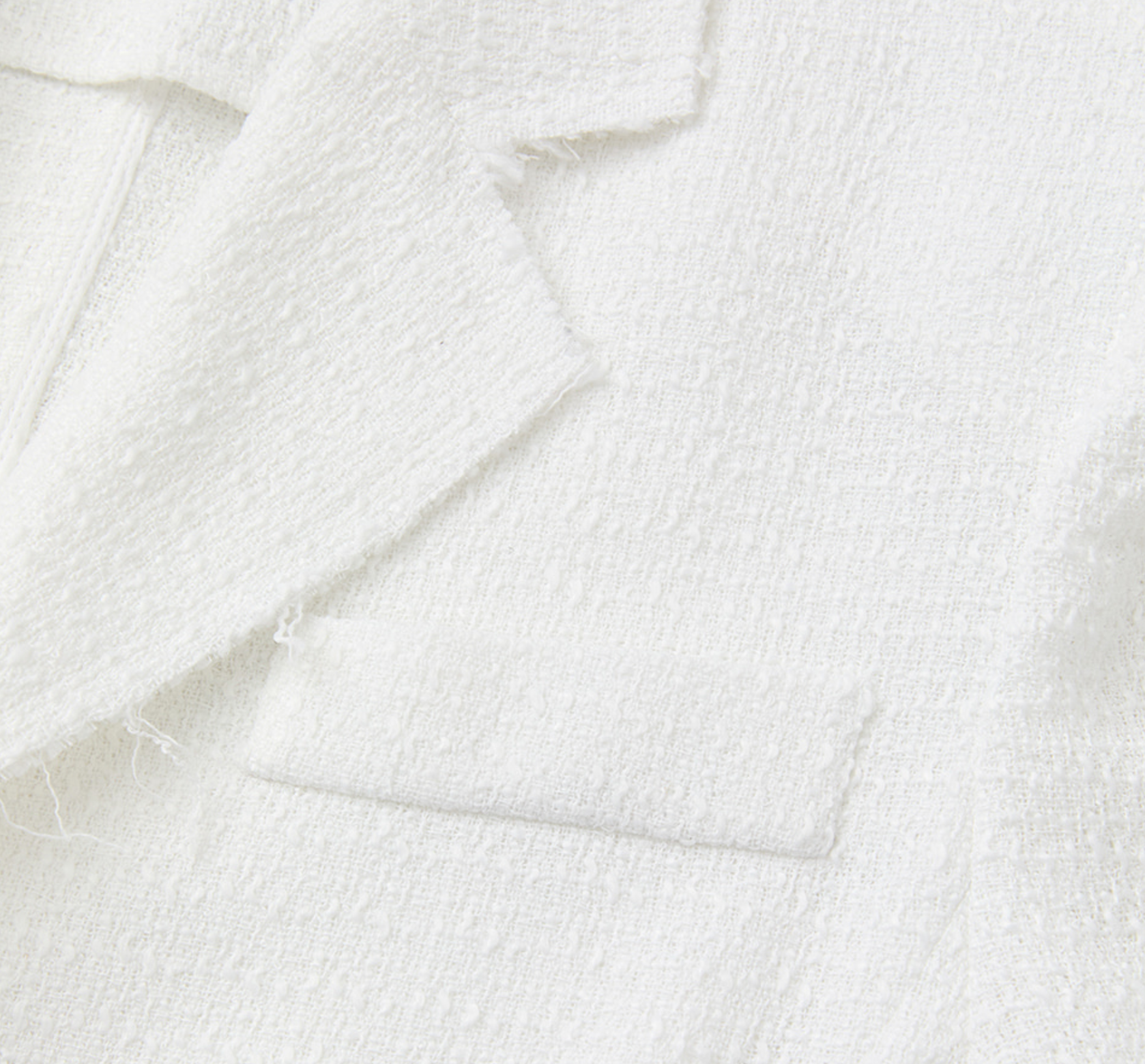WOMEN SIDE OPEN JACKET WHITE 5