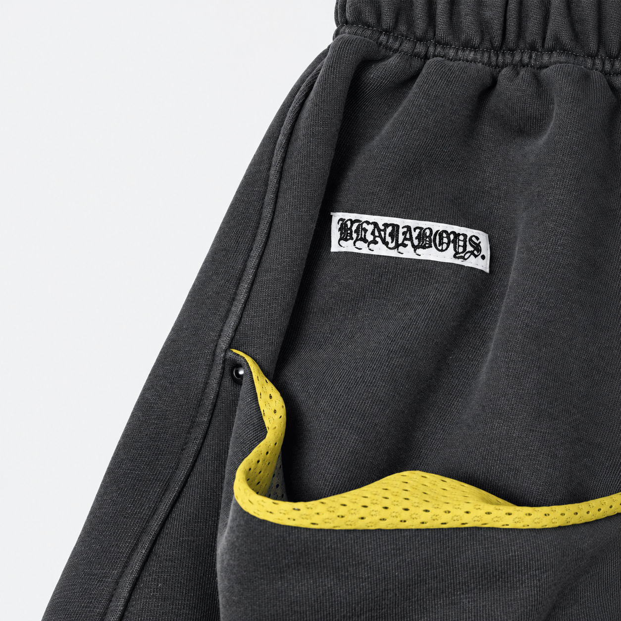 オーバーサイズ グラフィック スウェットパンツ グレー (GRY) 7