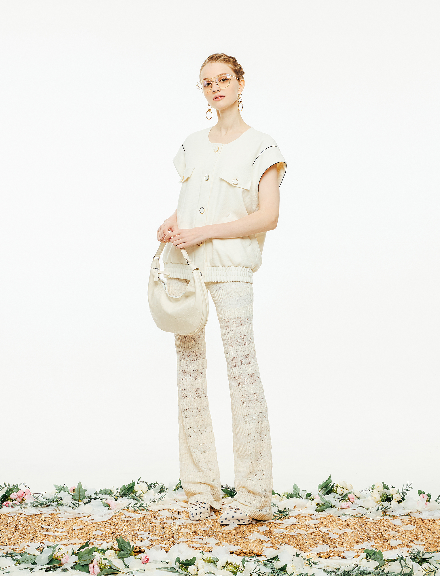 Manuka Bootcut Lace Pants 4
