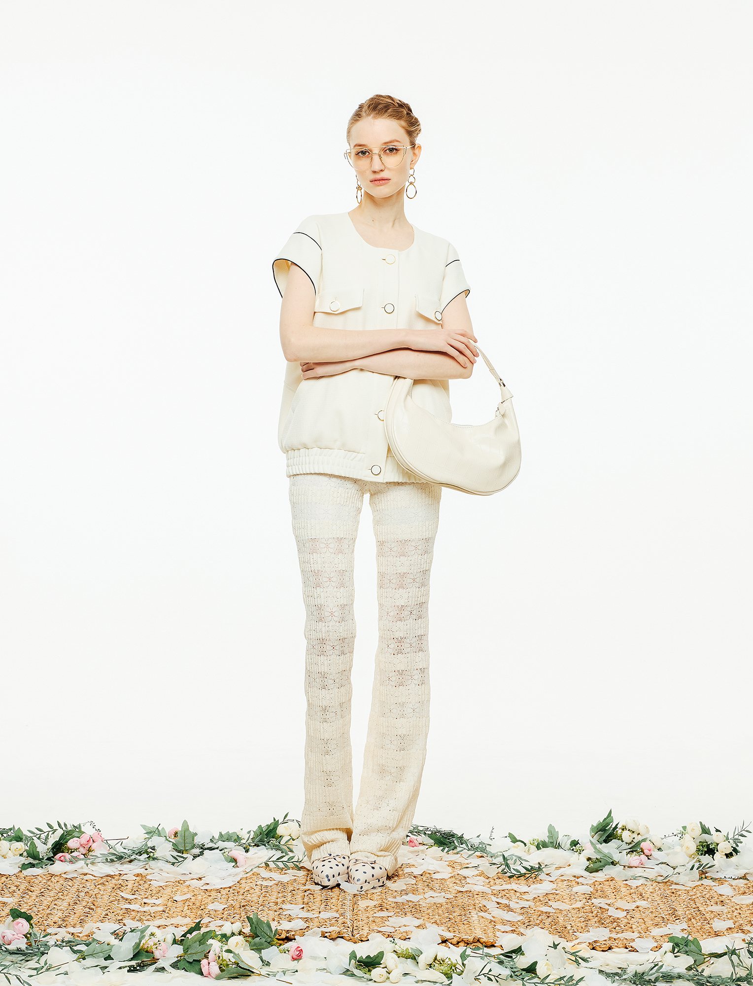 Manuka Bootcut Lace Pants 7