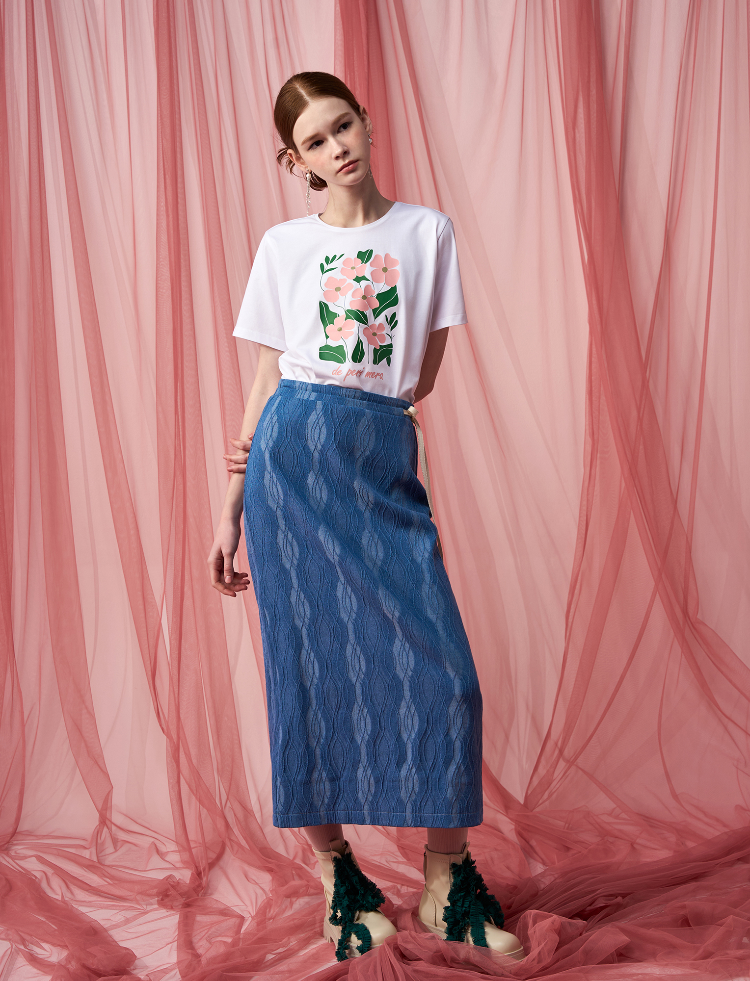 Cosmos Floral Top 4
