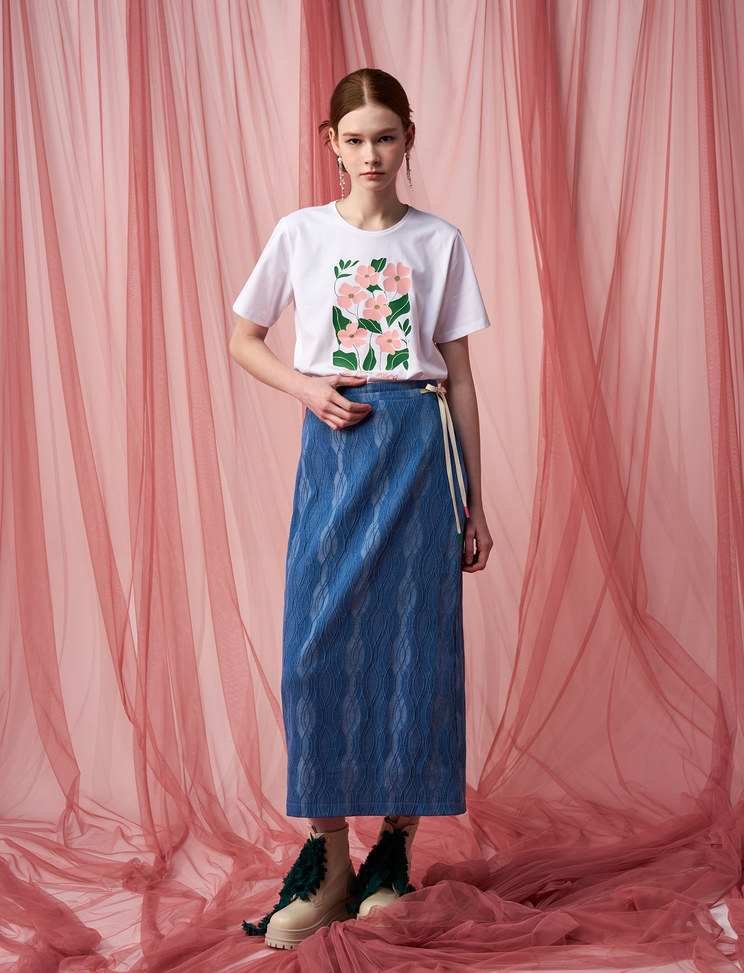 Cosmos Floral Top 7