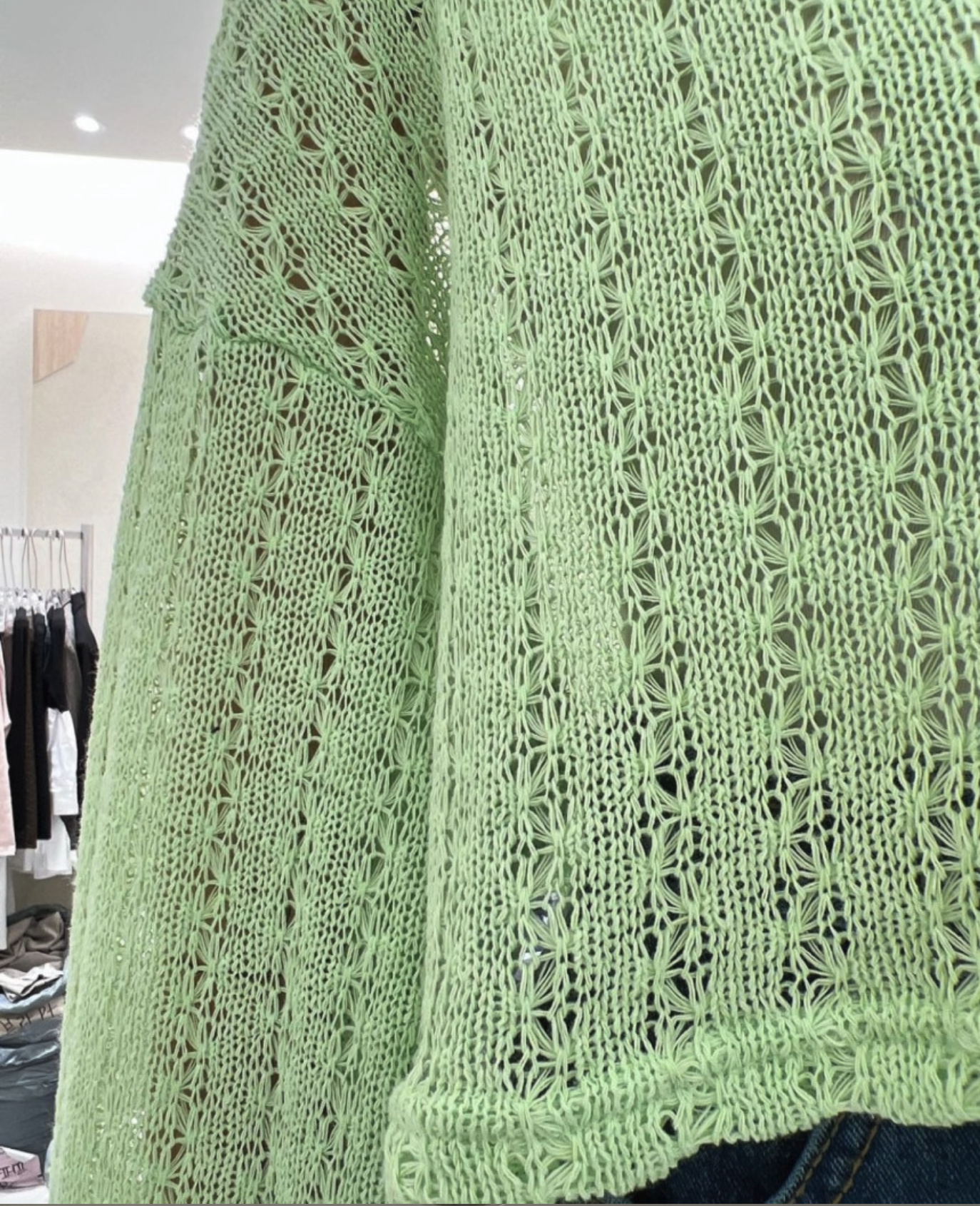 Cropped Knit Cardigan 5