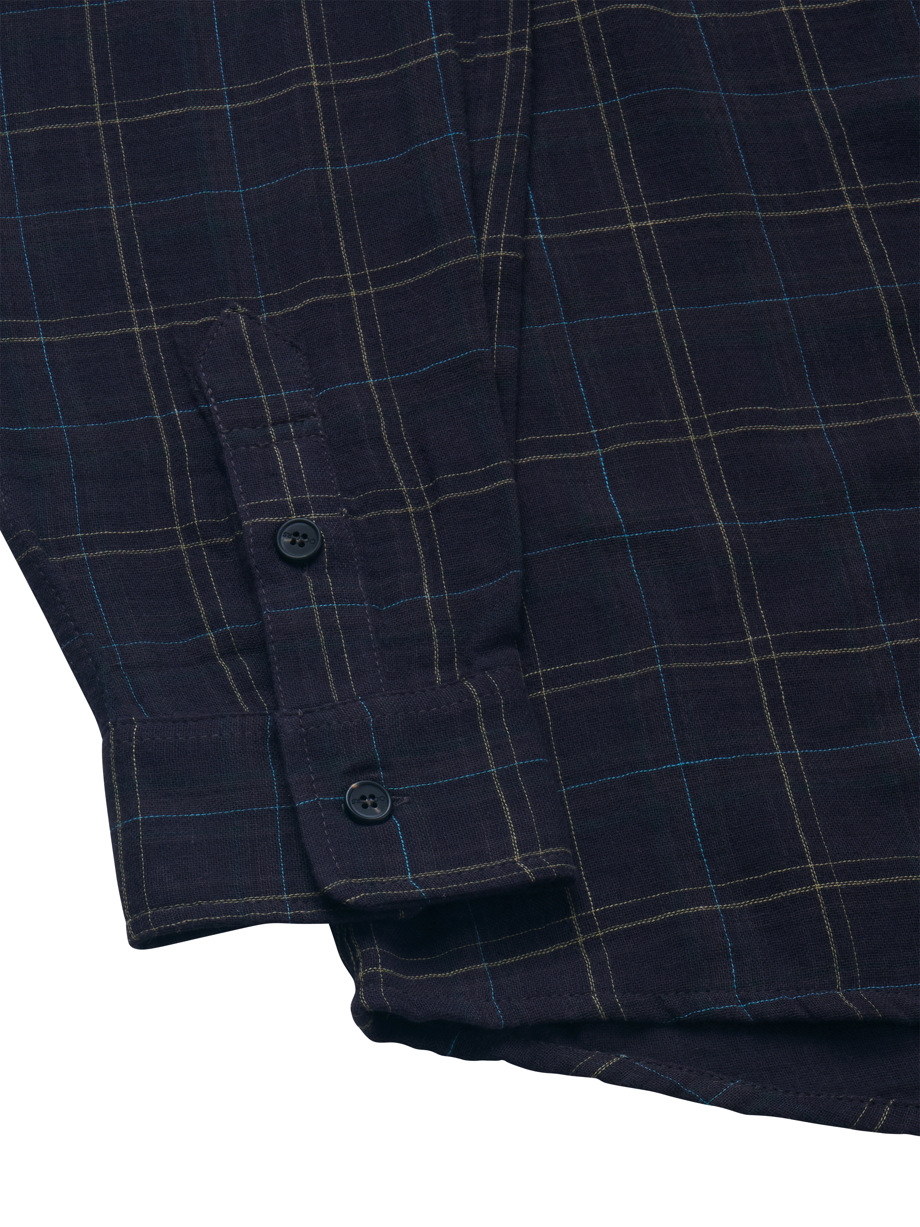 Check Shirt No.0003 -Summer Navy 8