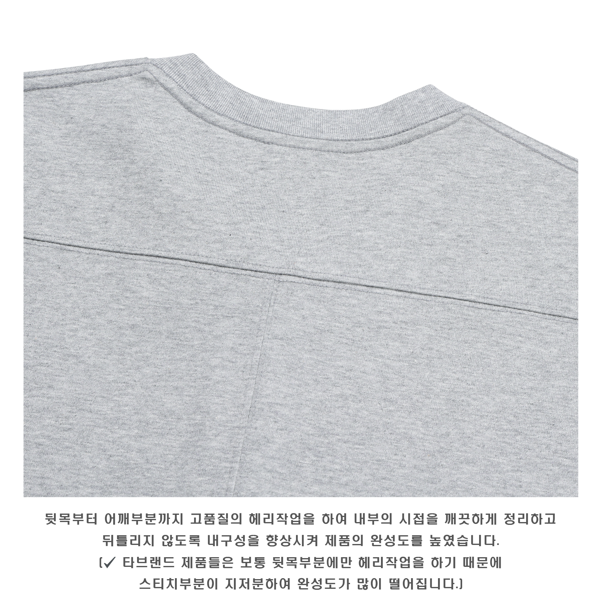 Heavyweight Henley Neck Semi-Oversized Long Sleeve T-Shirt 2