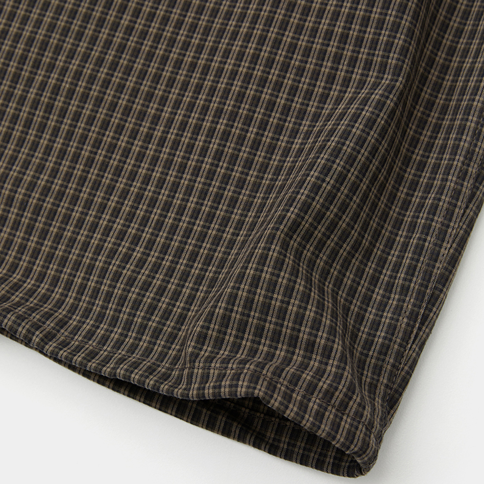 Legacy Wire Check Shirt-BROWN 5