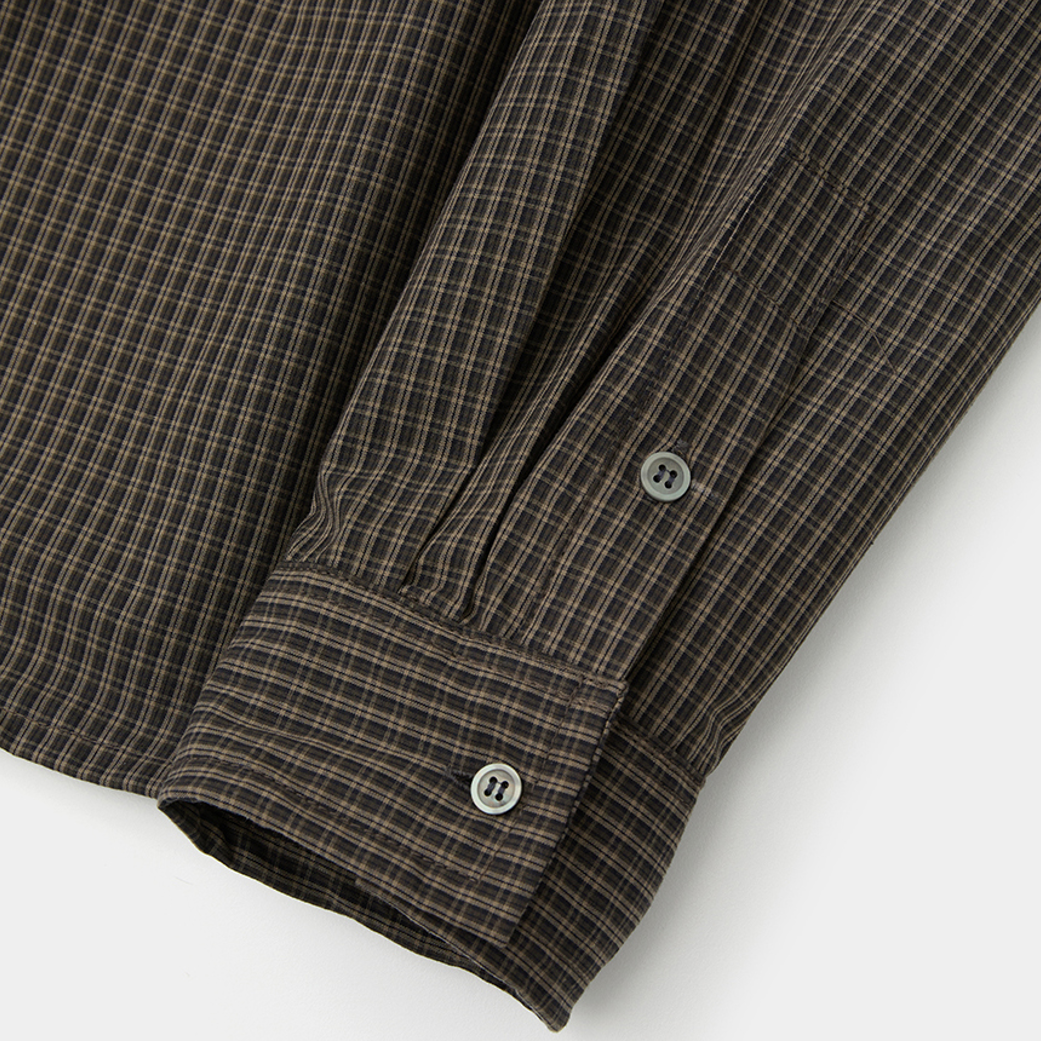 Legacy Wire Check Shirt-BROWN 6
