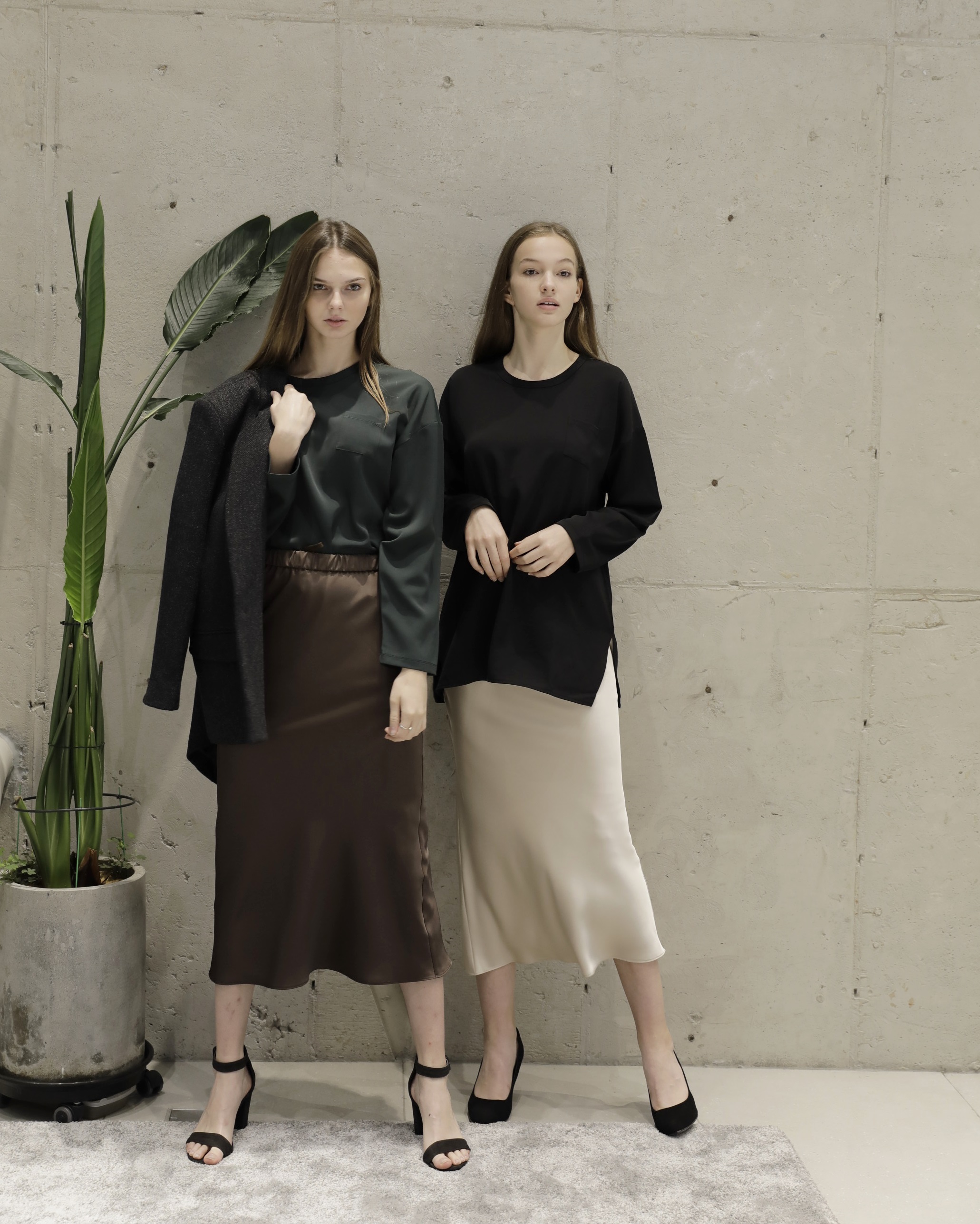Twill Satin Skirt 5