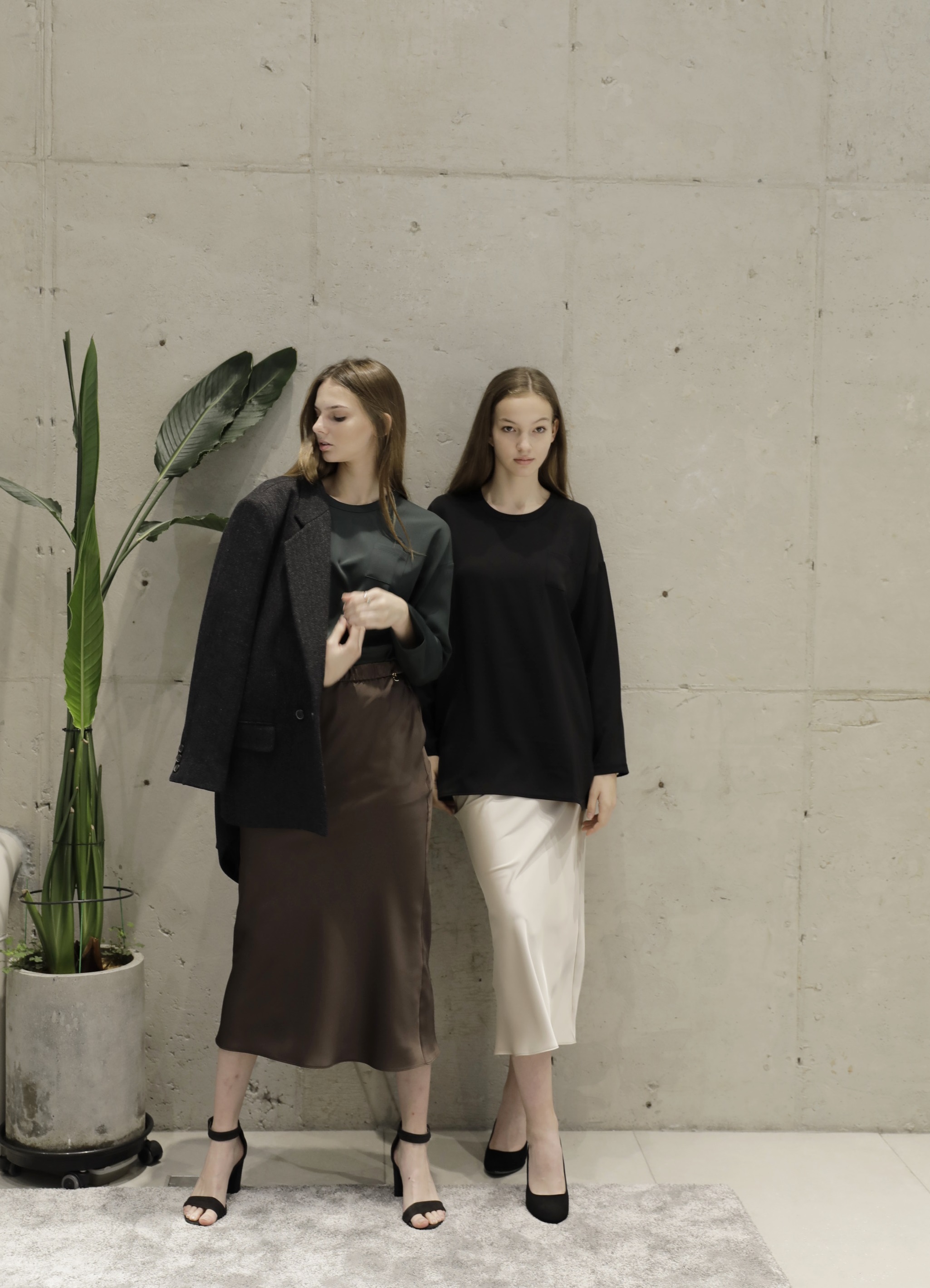 Twill Satin Skirt 8